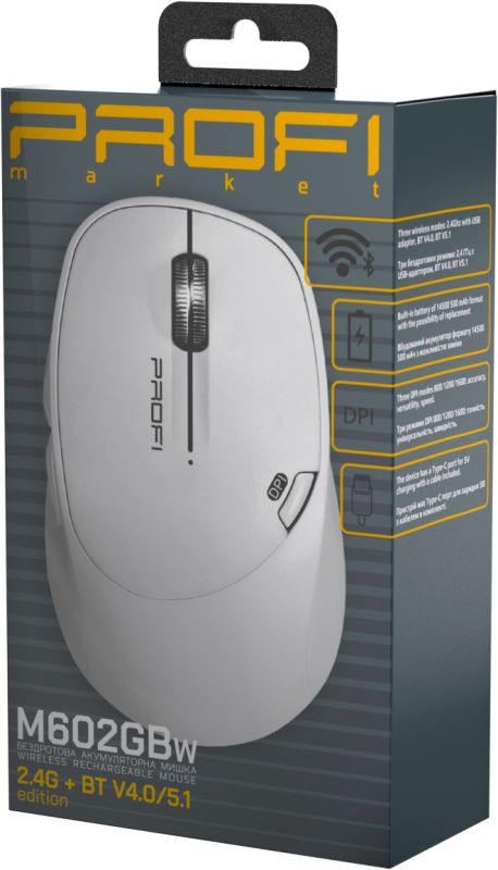 Миша PROFImarket M602GBW