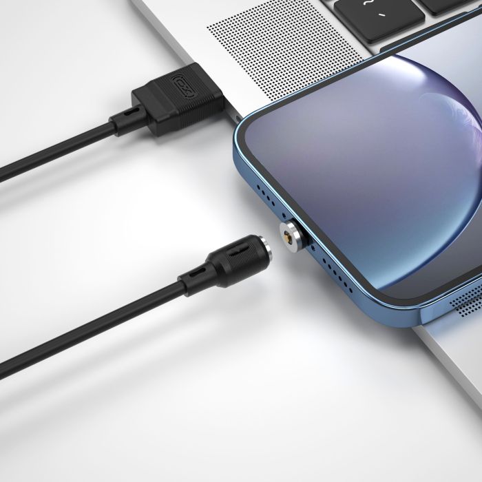 Кабель XO NB187 USB-A Lightning Чорний
