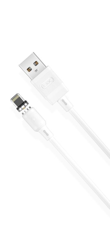 Кабель XO NB187 USB-A Lightning Білий
