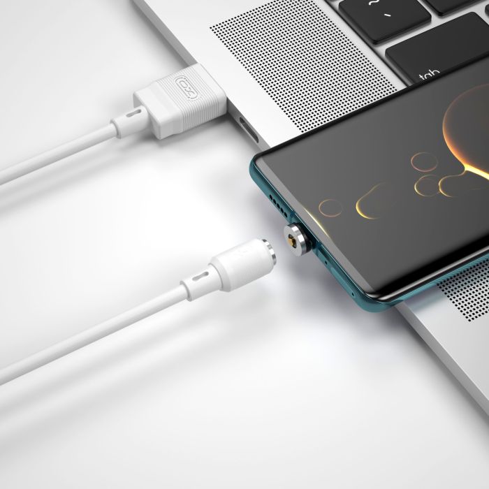Кабель XO NB187 USB-A Lightning Білий