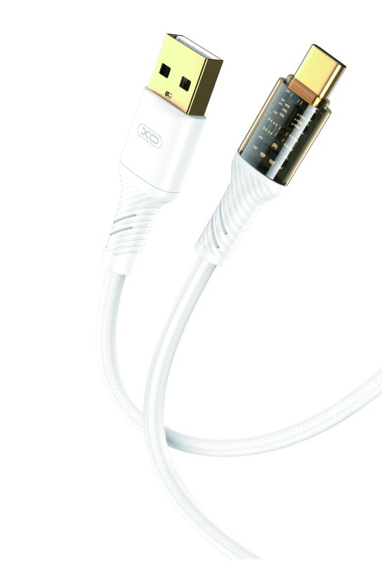 Кабель XO NB229 USB-A USB-C Білий