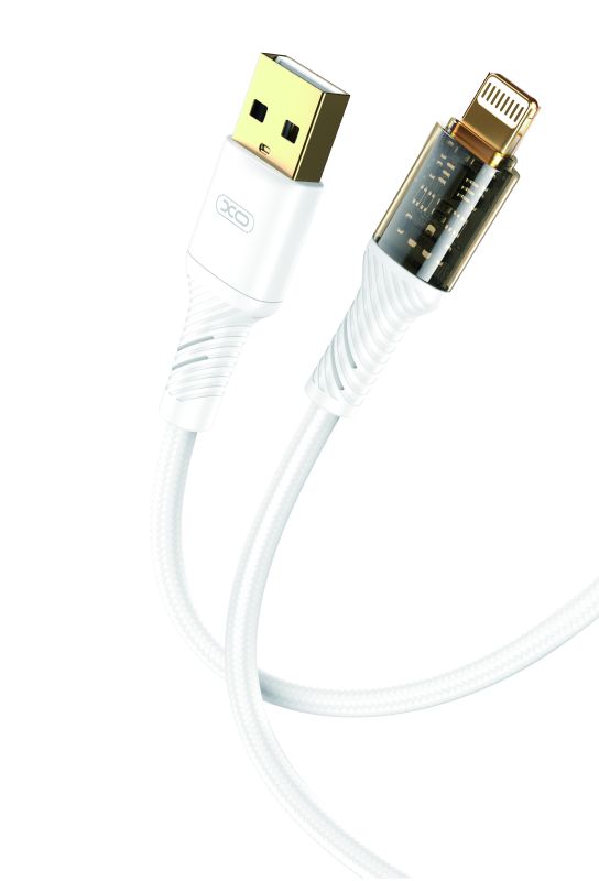 Кабель XO NB229 USB-A Lightning Білий