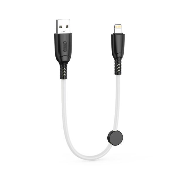 Кабель XO NB247 USB-A Lightning Білий