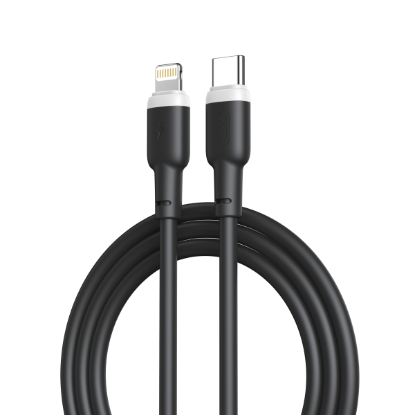 Кабель XO NB208A USB-C Lightning Чорний