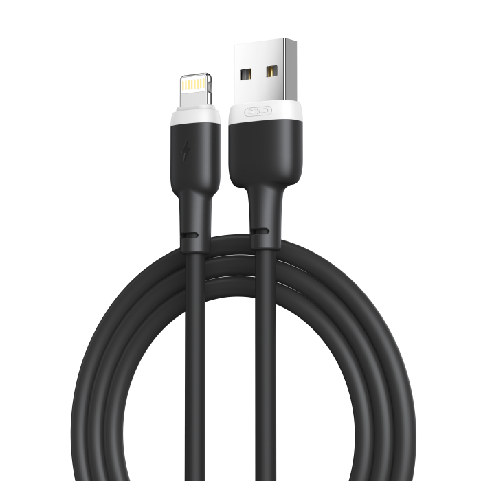 Кабель XO NB208-L USB-A Lightning Чорний