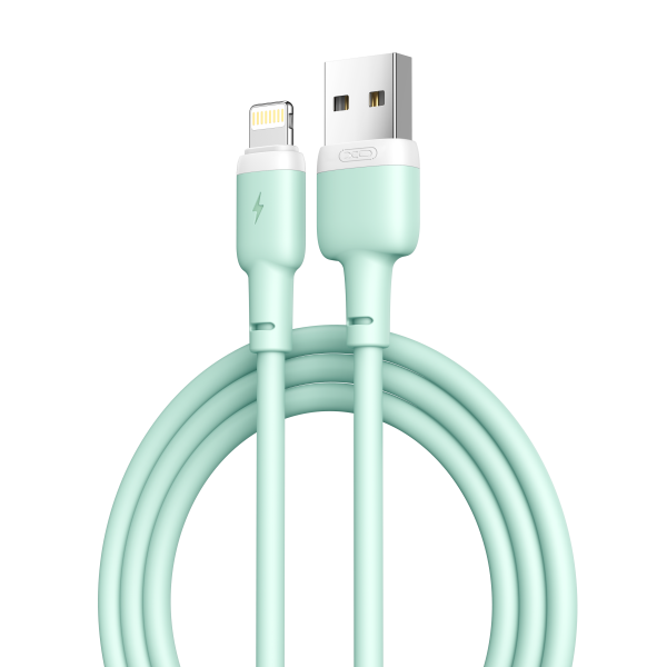 Кабель XO NB208-L USB-A Lightning Зелений
