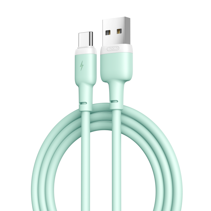 Кабель XO NB208 USB-A USB-C Зелений