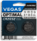 Батарейка VEGAS OPTIMAL CR2032 блістер 2шт. Lithium