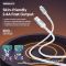 Кабель Remax RC-C008 USB-A USB-B-Micro Білий