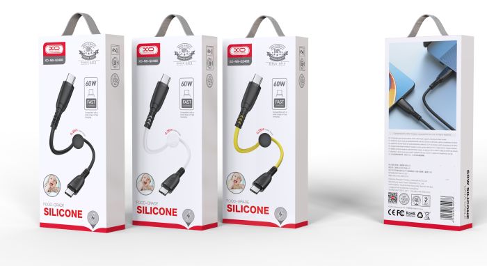 Кабель XO NB-Q248B USB-C USB-C Білий